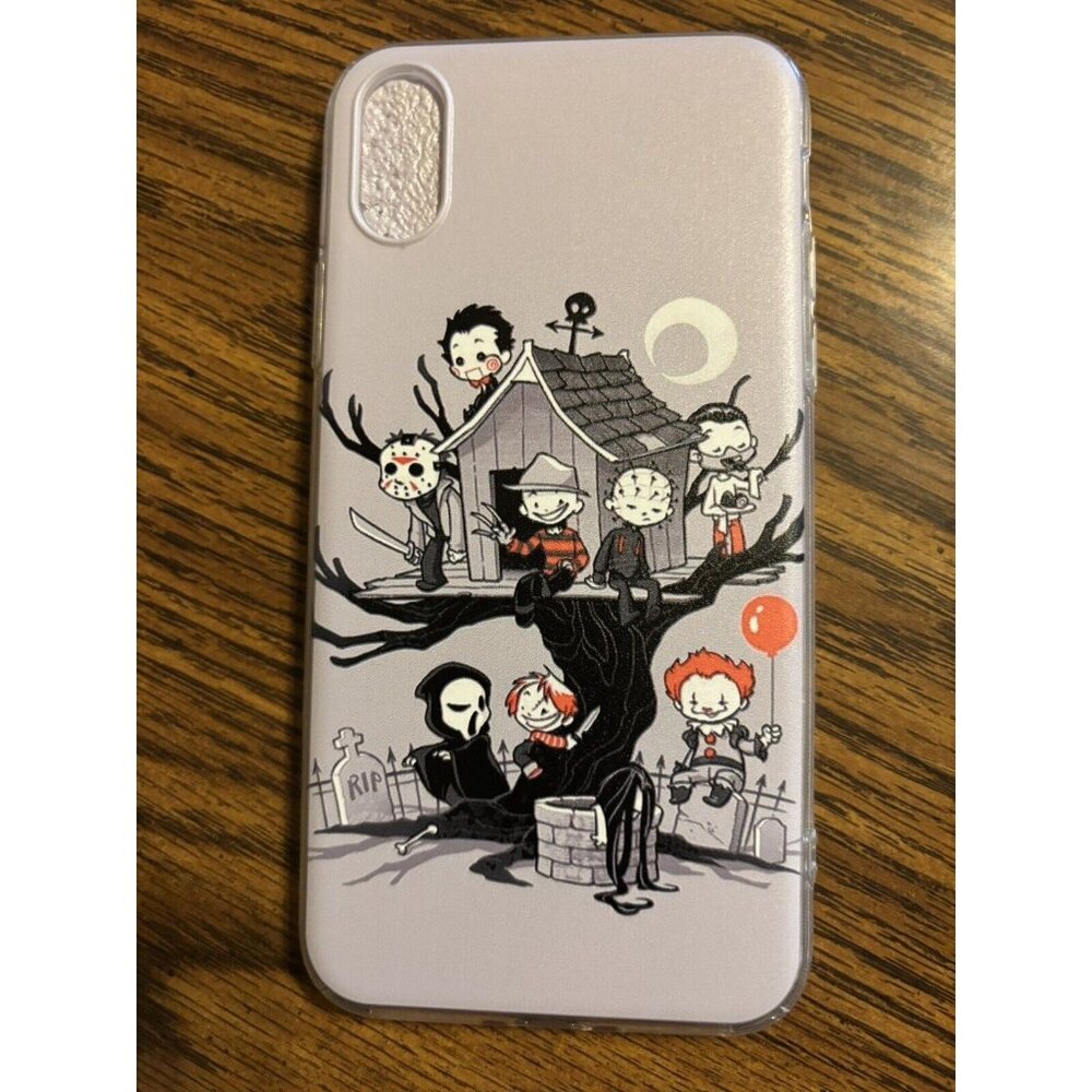 iPhone X/XS Case Horror Characters Pennywise Jason Freddy Krueger Jigsaw